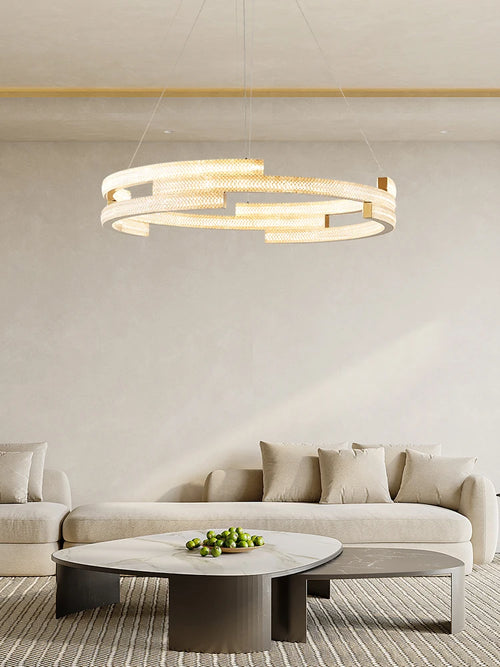 suspension design circulaire élégante pour intérieur moderne - vue 4 sur 12