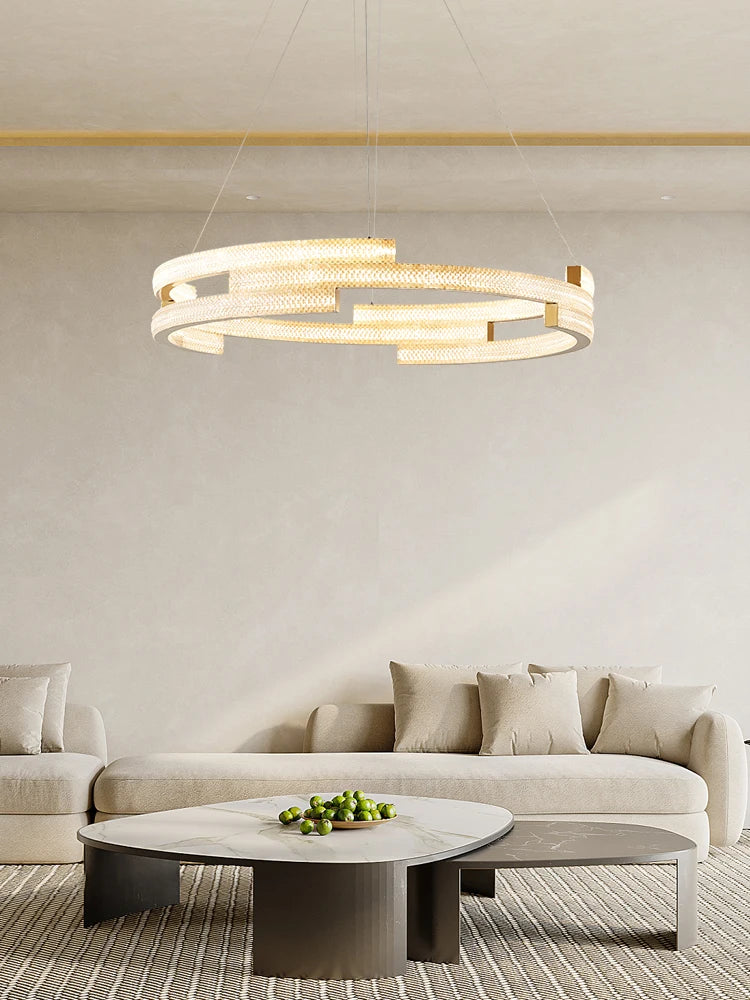 suspension design circulaire élégante pour intérieur moderne - vue 3 sur 12