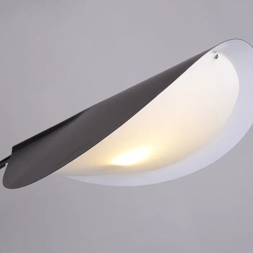 Nordique Noir Parabolique LAMPADAIRE LED Chambre Chevet Étude Lampe de Lecture Créative Salon Décoration Éclairage D'ambiance - vue 6 sur 7