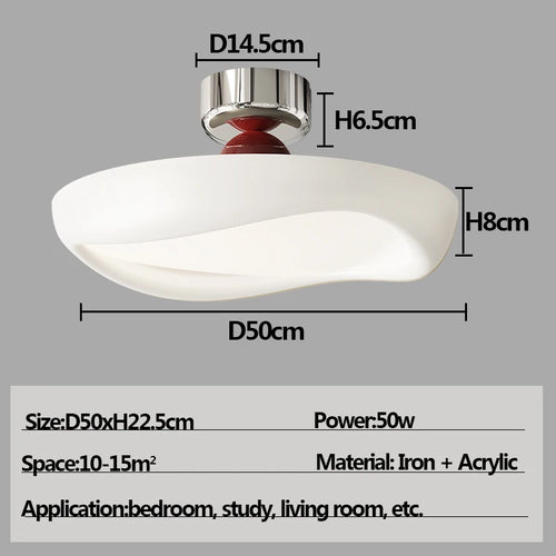 lustre led moderne pour maison éclairage luminaires - vue 9 sur 10