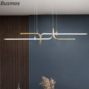 lustre moderne luxe suspendu éclairage design élégant