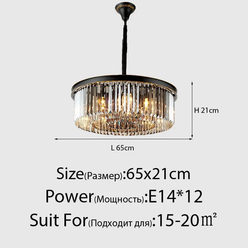 lustre en cristal de luxe style italien pour décoration intérieure - vue 21 sur 21