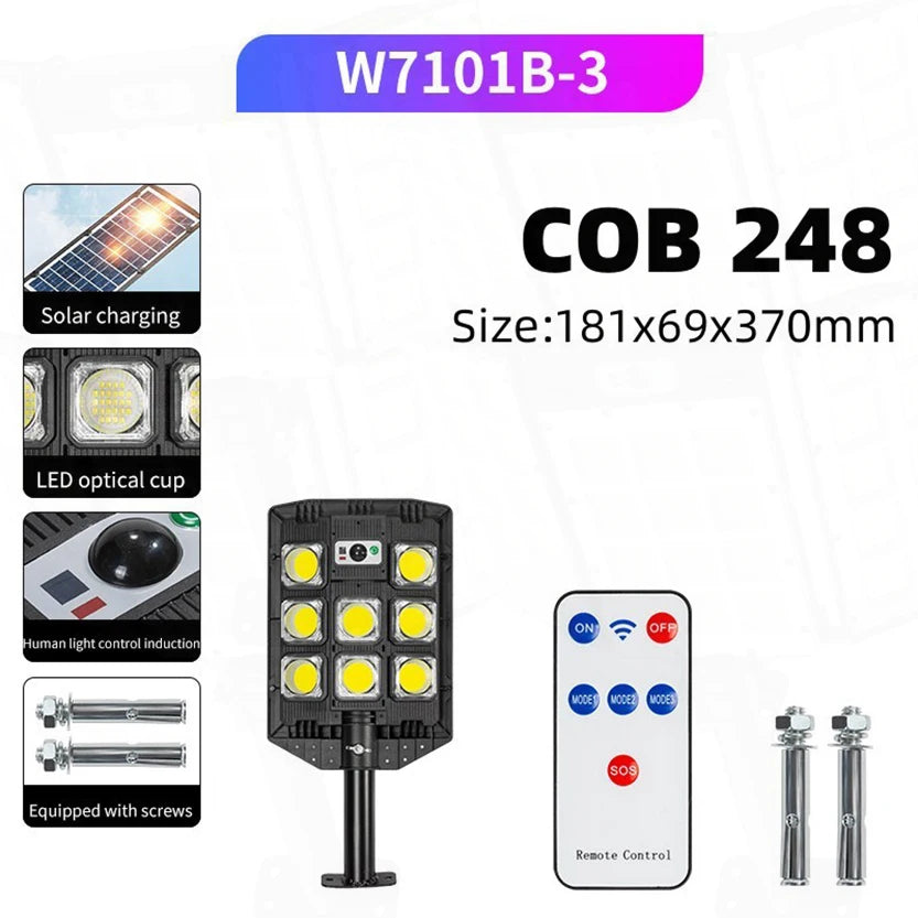 20000W Split Solar Street Light Outdoor Aluminum Solar Street Light Garden Sunlight House Remote Control Waterproof Wall Lamp - vue 40 sur 41