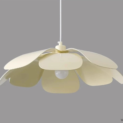 Suspension moderne en forme de fleur de crème pour décoration créative - vue 3 sur 8