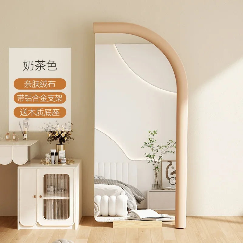 miroir mural design asymétrique luxe pour décoration intérieure - vue 8 sur 10