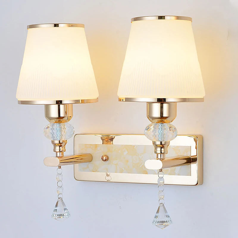 applique murale en cristal minimaliste moderne pour intérieur luxe - vue 2 sur 12