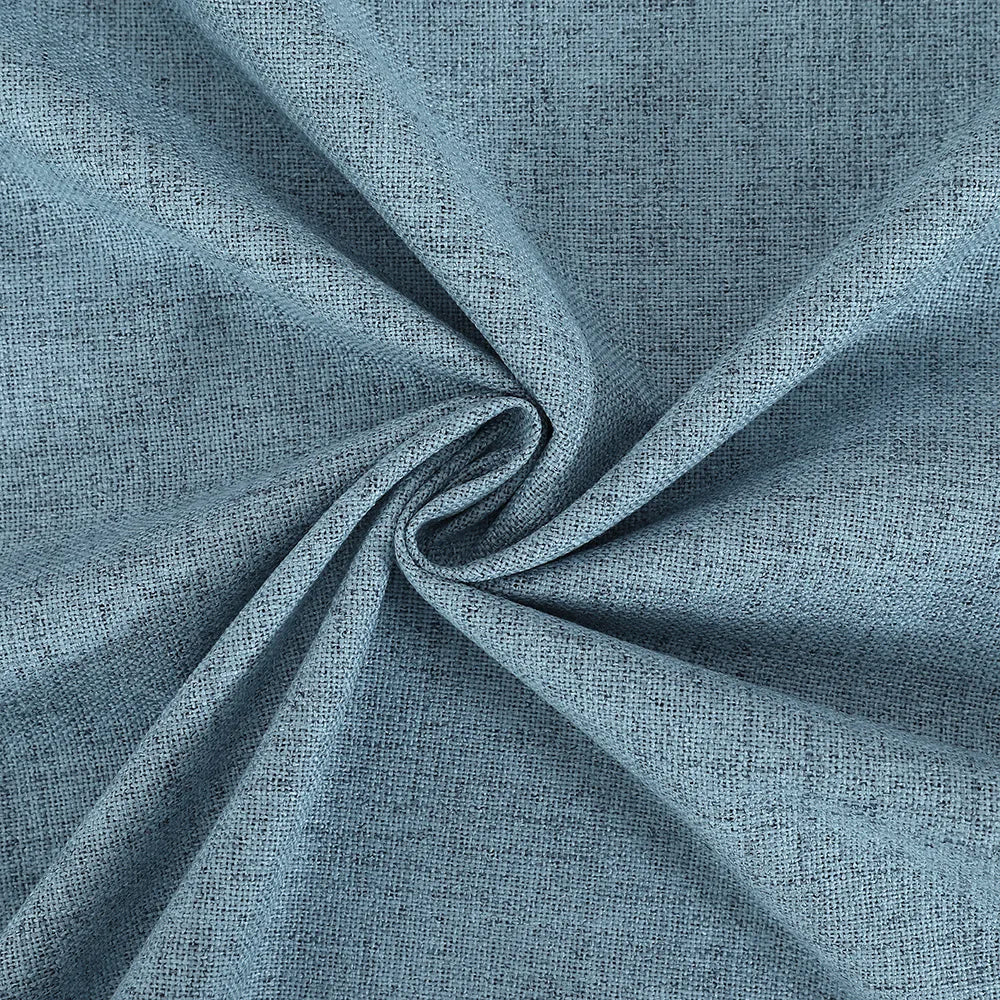 Rideau occultant faux lin sur mesure isolant thermique