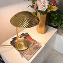 Denmark Designer Vintage Shell High Quality Led Table Lamp Desk Light Copper Chrome Close to Original