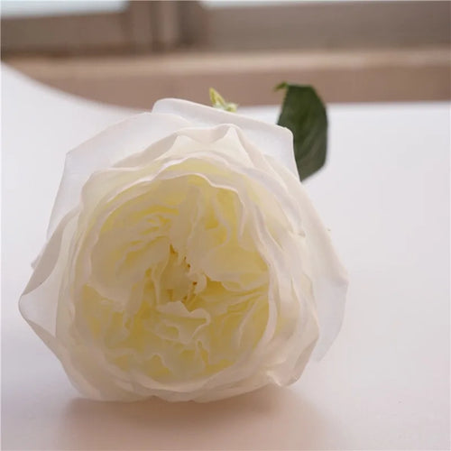 fleurs artificielles rose real touch pour décoration et cadeau - vue 10 sur 11