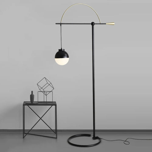 lampadaire de pêche créatif style minimaliste pour intérieur - vue 4 sur 7