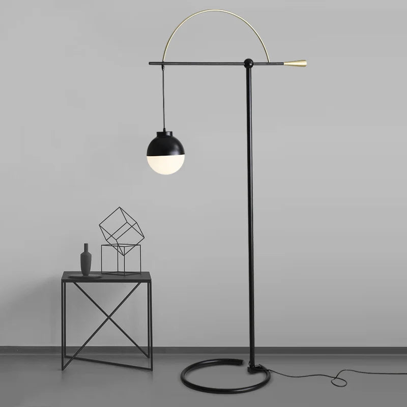 lampadaire de pêche créatif style minimaliste pour intérieur - vue 4 sur 7