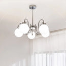 lustre arc suspension led pour décoration intérieure élégante