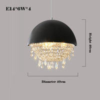 offre spéciale lustre design hémisphère suspension décorative