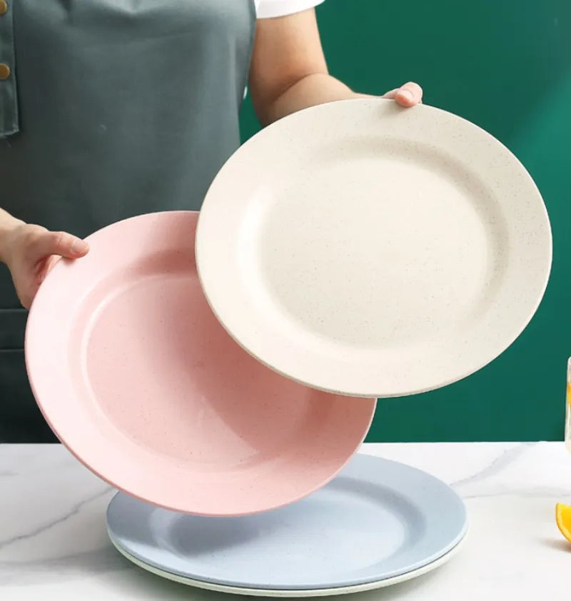 Assiettes nordiques polypropylène légères réutilisables pour cuisine - vue 4 sur 7