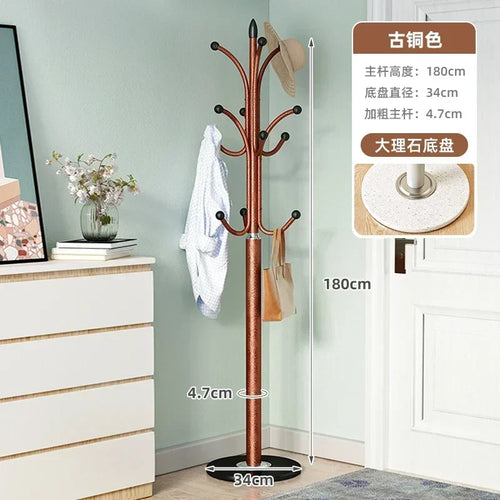 porte-manteau mural moderne en métal en forme d'arbre pour enfants - vue 12 sur 13