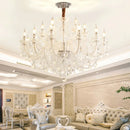 lustre moderne en cristal design pour décoration intérieure