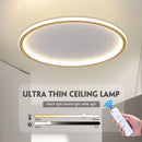plafonnier led ultra fin avec nuages créatifs éclairage intelligent