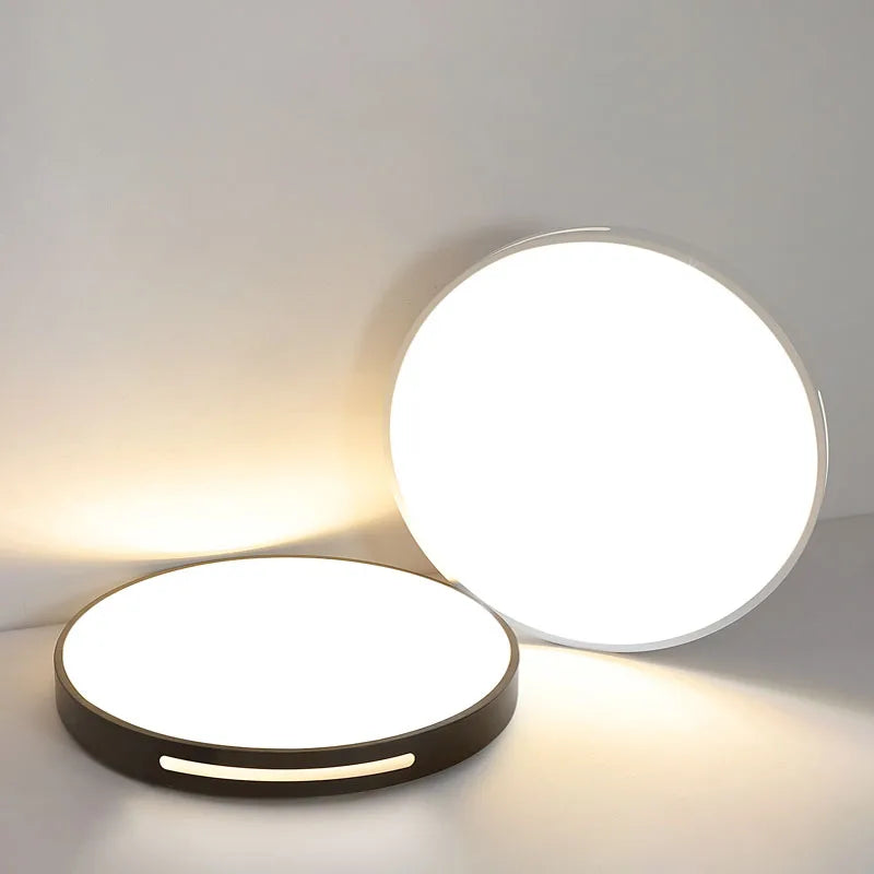 plafonnier led ultra mince design moderne pour intérieur - vue 6 sur 28