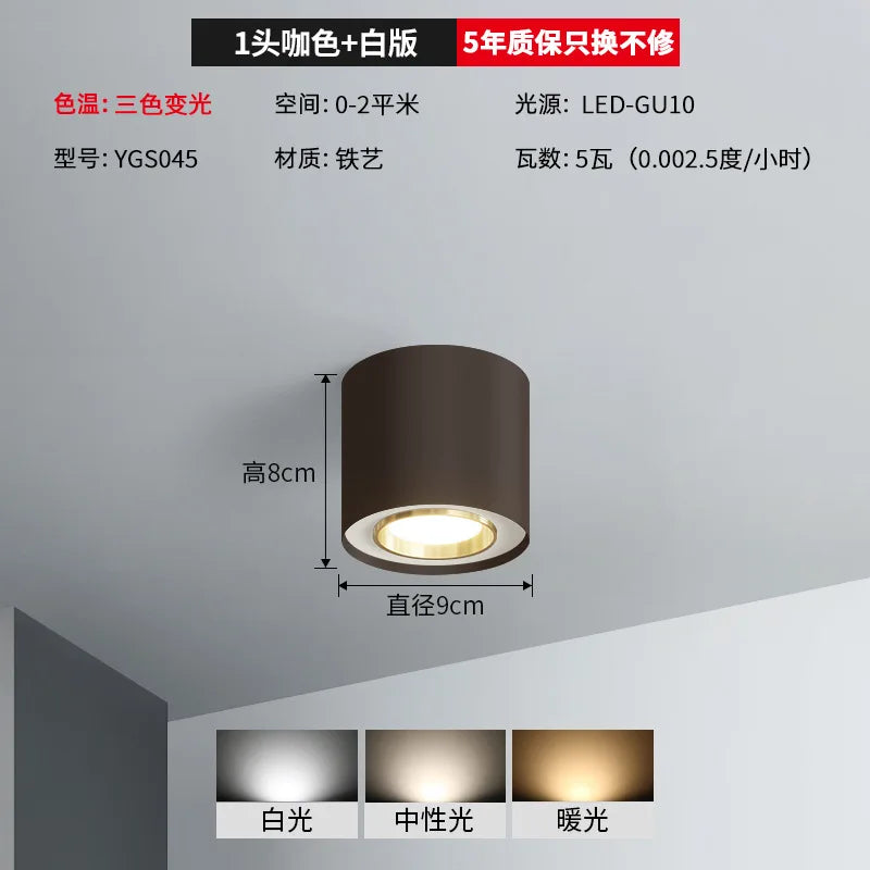 spot encastrable à double tête pour éclairage intérieur - vue 12 sur 14