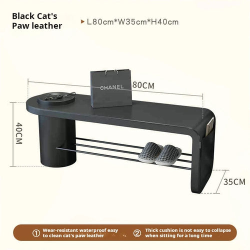 banc de rangement multifonction pour chaussures et autres objets - vue 9 sur 12