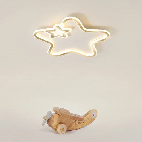 plafonnier led étoile moderne pour décoration intérieure - vue 2 sur 16