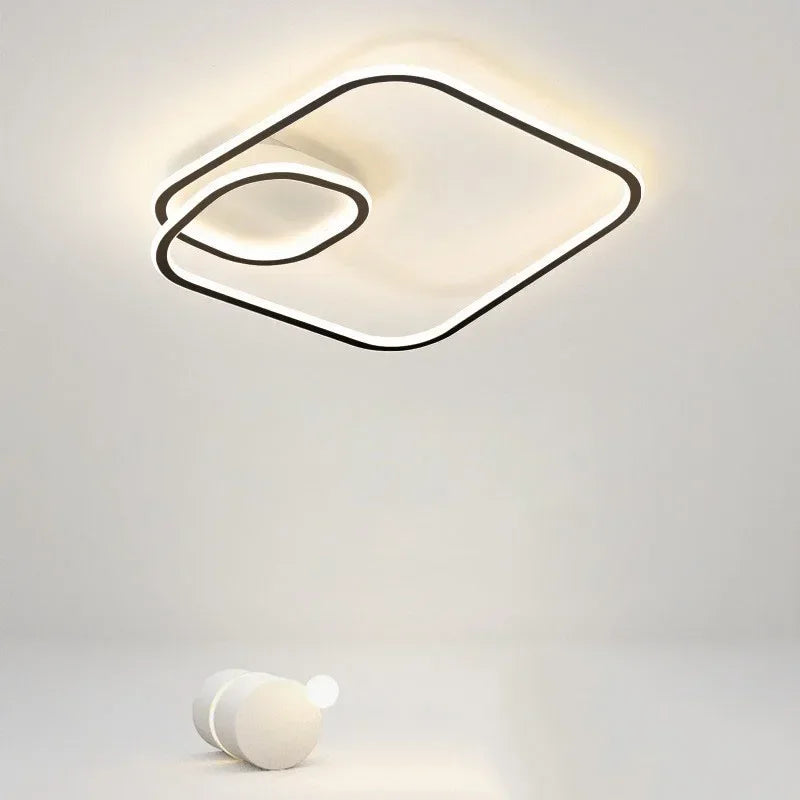 lustre led moderne simple pour décoration intérieure - vue 3 sur 20