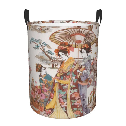panier à linge pliable personnalisé classique en toile de jouy pour jouets - vue 20 sur 29