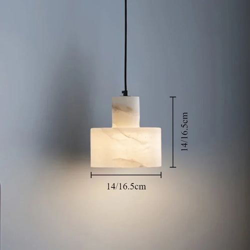 suspension moderne en marbre pour un éclairage intérieur élégant