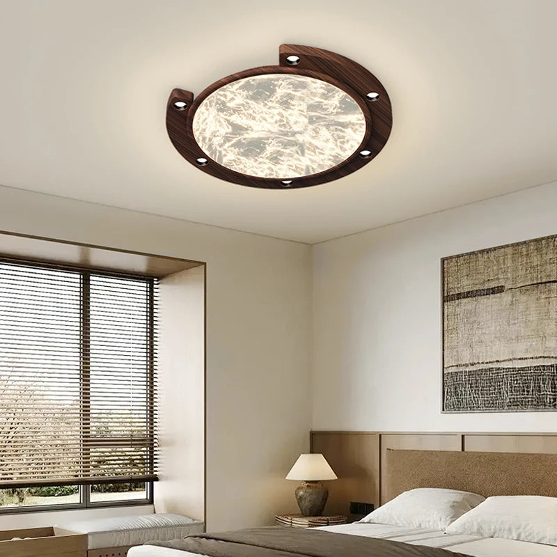 plafonnier led minimaliste protection des yeux éclairage intérieur moderne - vue 3 sur 12