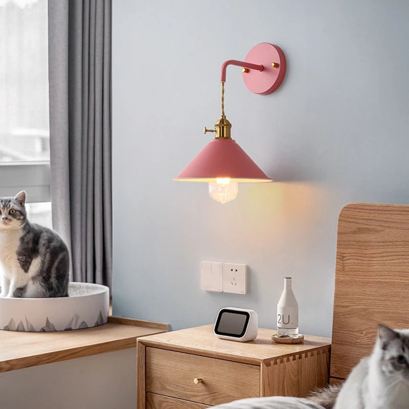applique murale rétro iorn luminaire décoratif pour intérieur - vue 4 sur 11