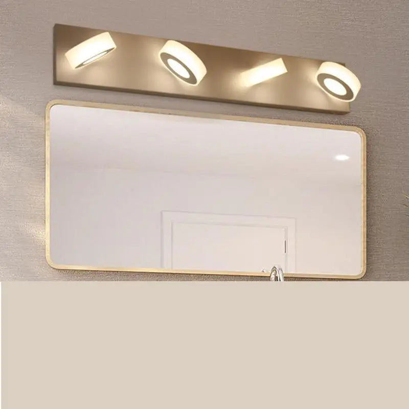 applique murale led moderne pour miroir et éclairage décoratif - vue 4 sur 9
