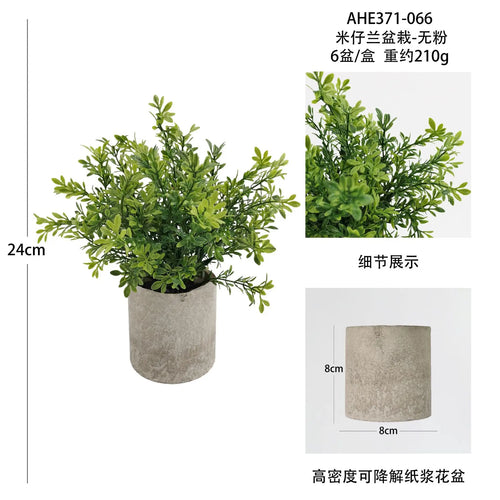 plantes artificielles pour décoration de bureau et table - vue 19 sur 21