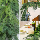 guirlande artificielle de noël pour décoration festive et mariage