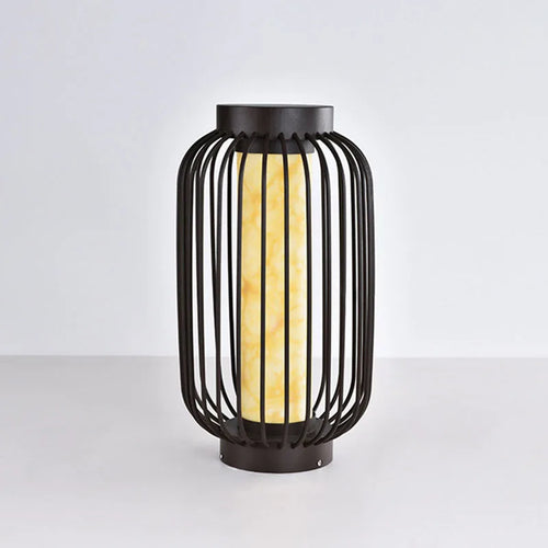 lampe solaire led cage à oiseaux pour jardin décoratif - vue 6 sur 9