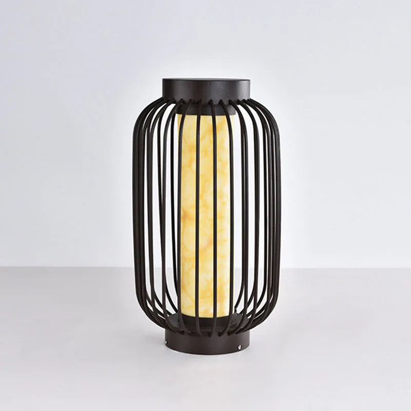 lampe solaire led cage à oiseaux pour jardin décoratif - vue 6 sur 9