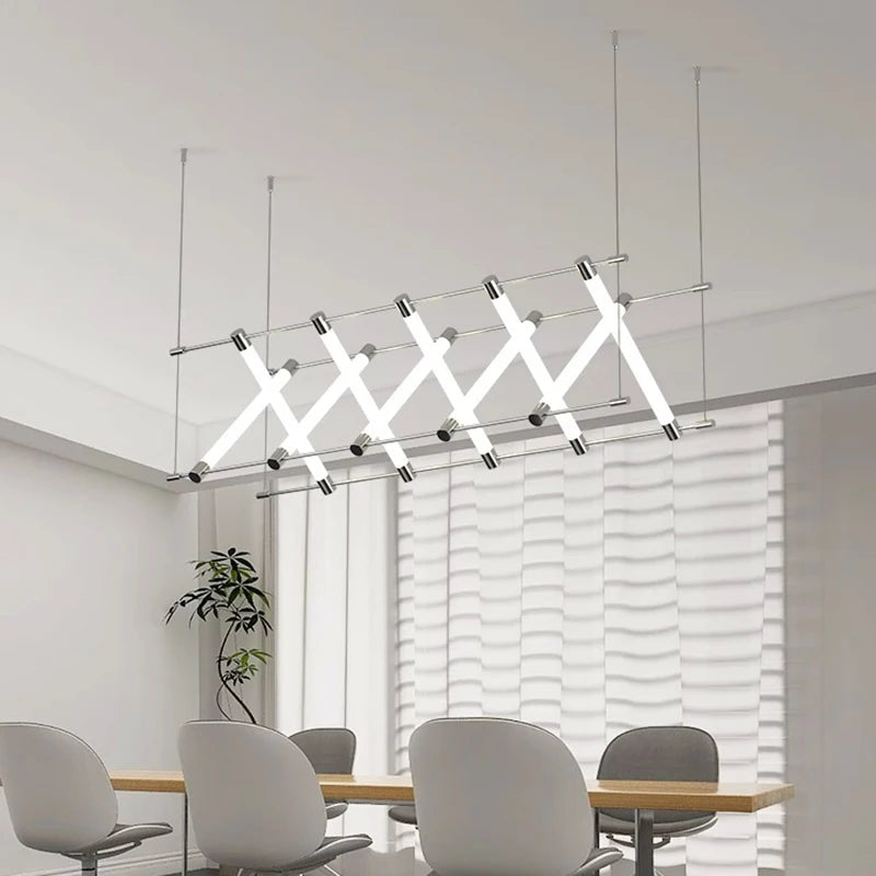 lustre de plafond modernes pour salle à manger luminaire pour éclairage intérieur de salon - vue 4 sur 12