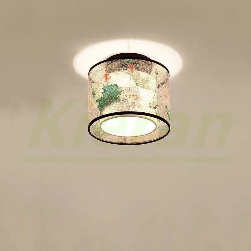 plafonnier led moderne simple lotus oiseau pour hôtel ktv - vue 15 sur 30