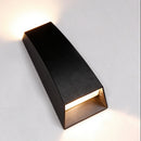 Applique murale extérieures LED étanche haut et bas applique murale AC90-260V 2*3W COB ampoule en aluminium cour jardin porche couloir lumières