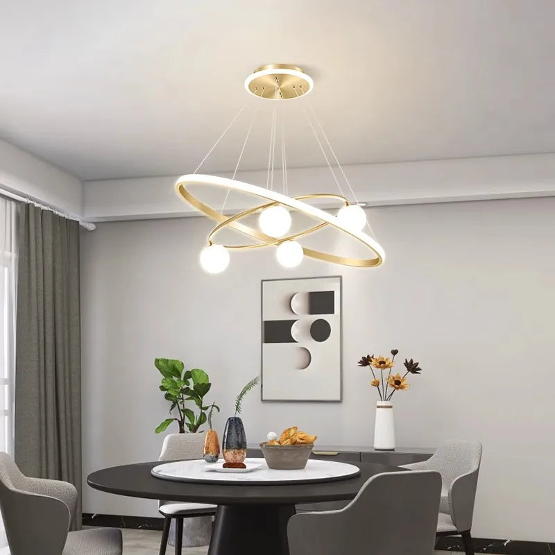 Décoration de la maison lustre salle à manger lampes suspendues éclairage intérieur luminaire plafonniers salon éclairage intérieur fantaisie - vue 3 sur 8