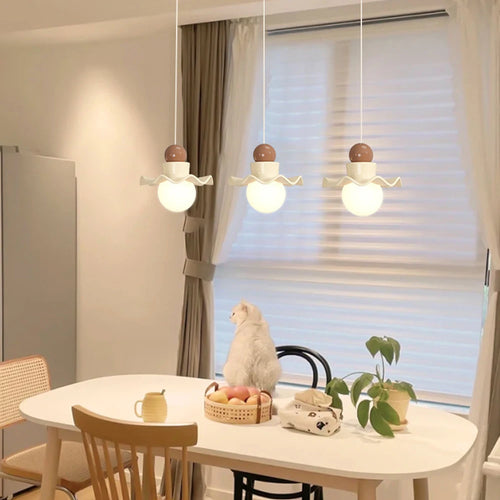 lustre moderne à fleurs pour décoration intérieure élégante - vue 6 sur 15