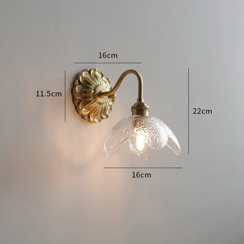 Applique murale LED en verre gris fumé - vue 10 sur 23