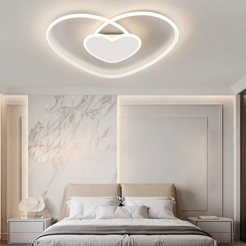 plafonnier led décoratif pour intérieur moderne et élégant - vue 3 sur 10