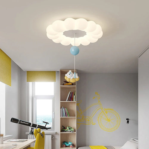 plafonnier ours lapin nuage pour éclairage intérieur enfant - vue 3 sur 9