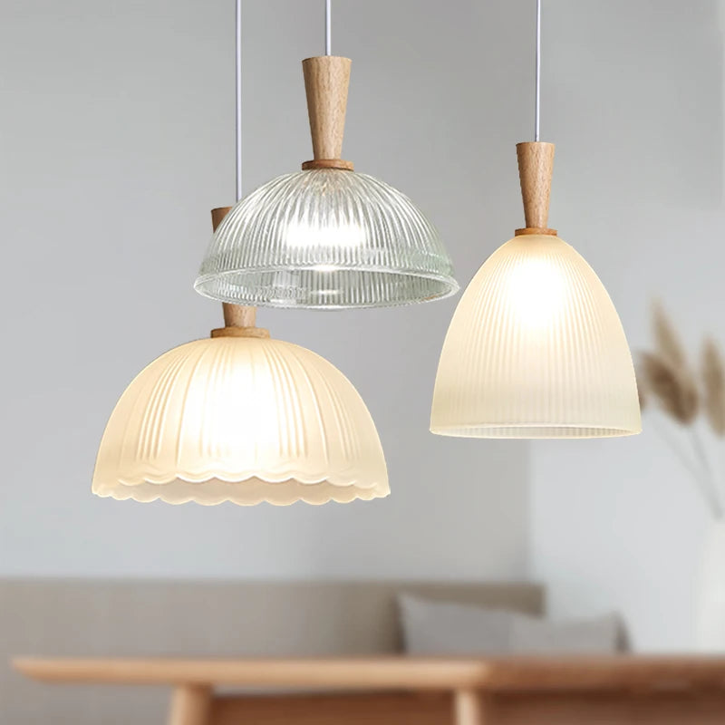 lustre en verre design pour décoration intérieure moderne