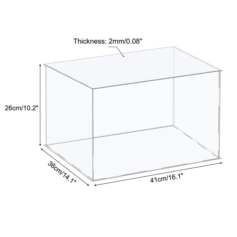 vitrine en acrylique pour objets de collection et organisation - vue 29 sur 47