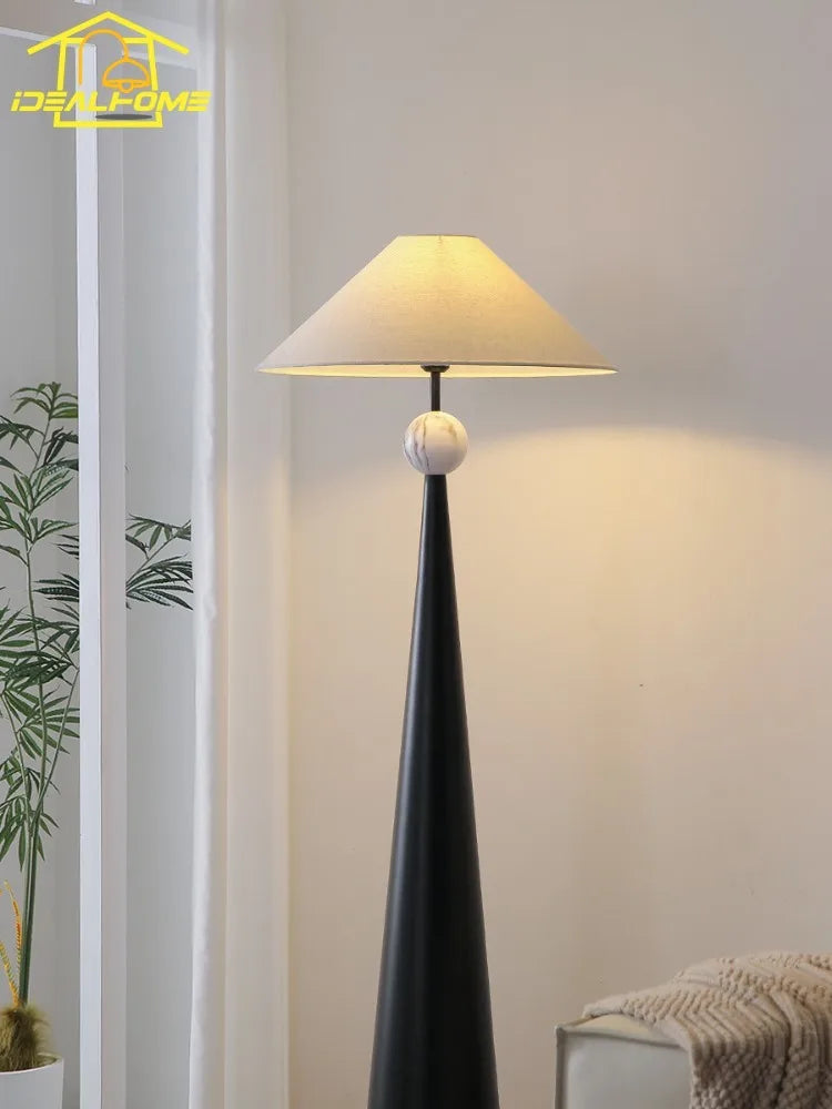 lampadaire design rétro japonais wabi-sabi art zen moderne décoratif - vue 7 sur 7