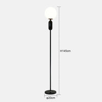 lampadaire led scandinave pour un éclairage intérieur moderne