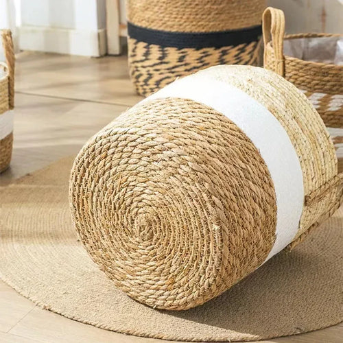 panier de jardinière en osier pour fleurs décoration jardin rangement - vue 6 sur 18