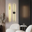 Une paire applique murale LED lampe moderne or applique murale LED applique salon décor à la maison applique murale pour escalier couloir 60/100 cm 2 pièces