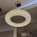 lustre en cristal k9 design élégant pour éclairage moderne